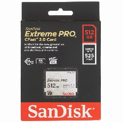 Карта памяти SanDisk Extreme PRO CFast 2.0 CFast 2.0 512 ГБ [SDCFSP-512G-G46D]