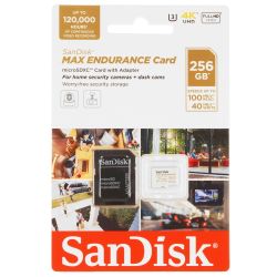 Карта памяти SanDisk MAX ENDURANCE microSDXC 256 ГБ [SDSQQVR-256G-GN6IA]