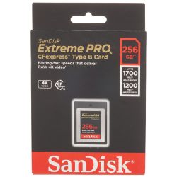 Карта памяти SanDisk Extreme PRO CFexpress CFexpress Card Type B 256 ГБ [SDCFE-256G-GN4NN]