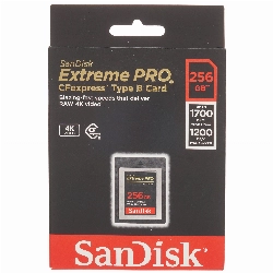 Карта памяти SanDisk Extreme PRO CFexpress CFexpress Card Type B 256 ГБ [SDCFE-256G-GN4NN]