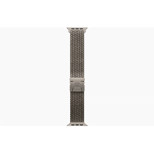 Apple Watch Ultra 3 49 мм, Natural Titanium Case with Natural Milanese Loop L