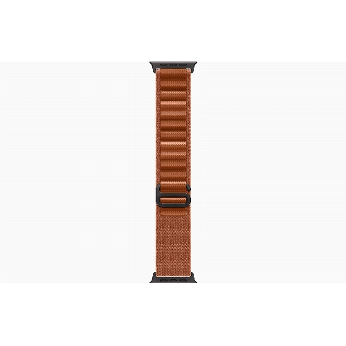 Apple Watch Ultra 3 49 мм, Black Titanium Case with Terra Cotta Alpine Loop M