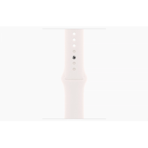 Apple Watch Series 11 42 мм, S/M, Silver Aluminum Case, Light Blush Sport Band