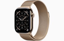 Умные часы Apple Watch Series 11 42 мм, Gold Titanium Case, Milanese Loop Gold