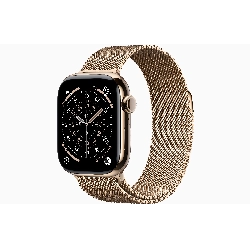 Умные часы Apple Watch Series 11 42 мм, Gold Titanium Case, Milanese Loop Gold