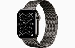 Умные часы Apple Watch Series 11 42 мм, Slate Titanium Case, Milanese Loop Slate