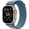Apple Watch Ultra 3 49 мм, Titanium Case with Light Blue Alpine Loop S