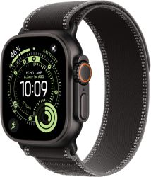 Apple Watch Ultra 3 49 мм, Black Titanium Case with Black/Charcoal Trail Loop S/M