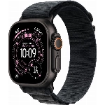 Apple Watch Ultra 3 49 мм, Black Titanium Case with Black Alpine Loop M
