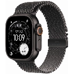 Apple Watch Ultra 3 49 мм, Black Titanium Case with Black Milanese Loop M
