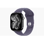 Умные часы Apple Watch Series 11 46 мм, S/M, Jet Black Aluminum Case, Purple Fog Sport Band