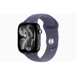 Умные часы Apple Watch Series 11 46 мм, S/M, Jet Black Aluminum Case, Purple Fog Sport Band