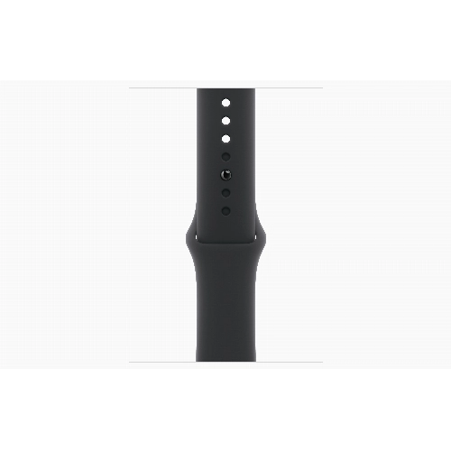 Apple Watch Series 11 46 мм, M/L, Rose Gold Aluminum Case, Black Sport Band