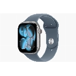 Умные часы Apple Watch Series 11 46 мм, S/M, Space Gray Aluminum Case, Anchor Blue Sport Band