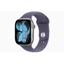 Умные часы Apple Watch Series 11 46 мм, S/M, Space Gray Aluminum Case, Purple Fog Sport Band