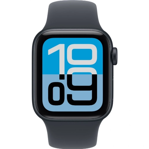Умные часы Apple Watch SE 3 44 мм, Midnight Aluminum Case with Midnight Sport Band (M/L)
