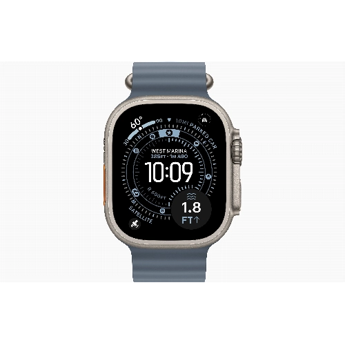 Apple Watch Ultra 3 49 мм, Titanium Case with Anchor Blue Ocean Band