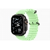 Apple Watch Ultra 3 49 мм, Black Titanium Case with Neon Green Ocean Band