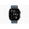 Apple Watch Ultra 3 49 мм, Black Titanium Case with Anchor Blue Ocean Band