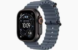 Apple Watch Ultra 3 49 мм, Black Titanium Case with Anchor Blue Ocean Band