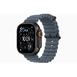 Apple Watch Ultra 3 49 мм, Black Titanium Case with Anchor Blue Ocean Band