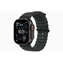 Apple Watch Ultra 3 49 мм, Black Titanium Case with Black Ocean Band