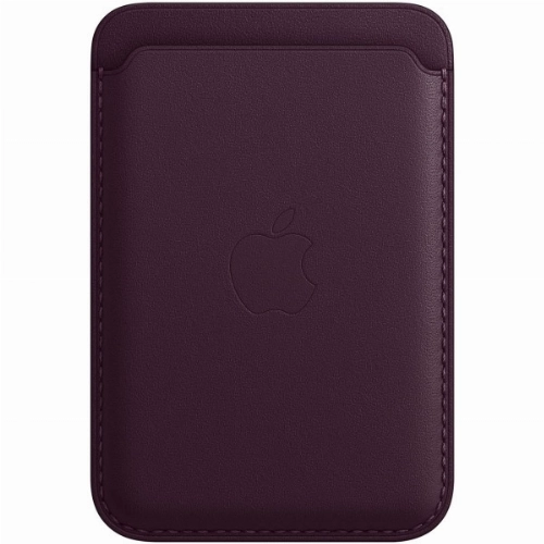 Чехол-бумажник Apple MagSafe для iPhone, Dark Cherry (MM0T3)