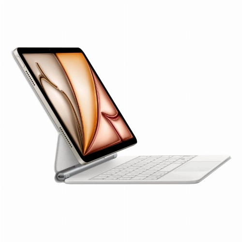 Чехол-клавиатура Apple Magic Keyboard для iPad Pro 13" (M2), белый (MJQL3)