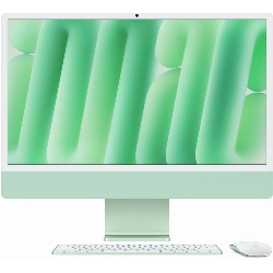 Apple iMac 24" (MWV03), M4 (10C CPU, 10C GPU), 16 ГБ, 512 ГБ SSD, зеленый