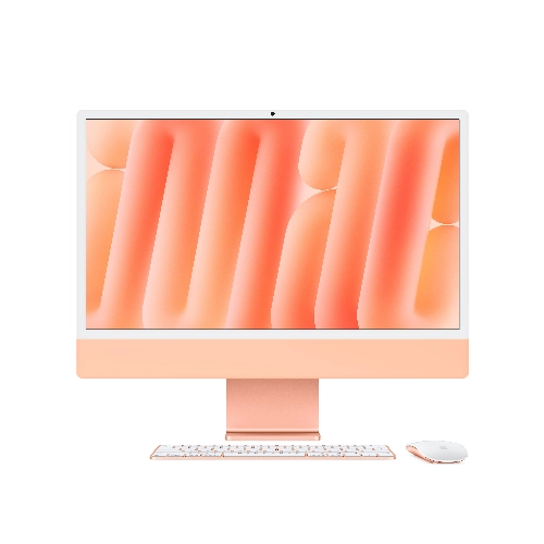 Apple iMac 24" (Z1K80000L), M4 (10C CPU, 10C GPU), 32 ГБ, 1024 ГБ SSD, оранжевый