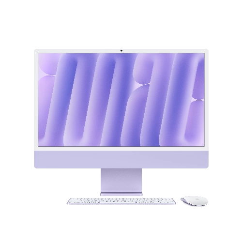 Apple iMac 24" (Z1K70000L), M4 (10C CPU, 10C GPU), 32 ГБ, 1024 ГБ SSD, фиолетовый