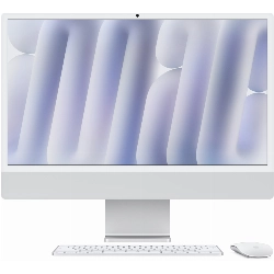 Apple iMac 24" (Z1K1000ES), M4 (10C CPU, 10C GPU), 32 ГБ, 1024 ГБ SSD, Nano-texture glass, серебристый