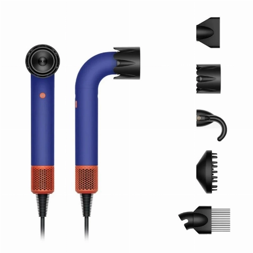 Dyson HD18 Supersonic R Pro, Vinca Blue/Topaz Orange