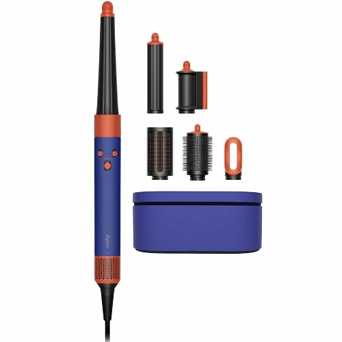 Dyson Airwrap Complete HS08 Long ID Barrel, Vinca Blue/Topaz Orange