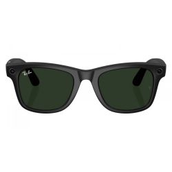 Умные очки Ray-Ban Wayfarer Matte Black Transitions Graphite Green, 155 53 Size