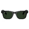 Ray-Ban Wayfarer Matte Black Transitions Graphite Green, 155 53 Size