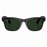 Умные очки Ray-Ban Wayfarer Matte Black Transitions Graphite Green, 155 53 Size
