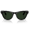 Ray-Ban Gen 2 Skyler Shiny Black Transition Graphite Green, 150 52 Size
