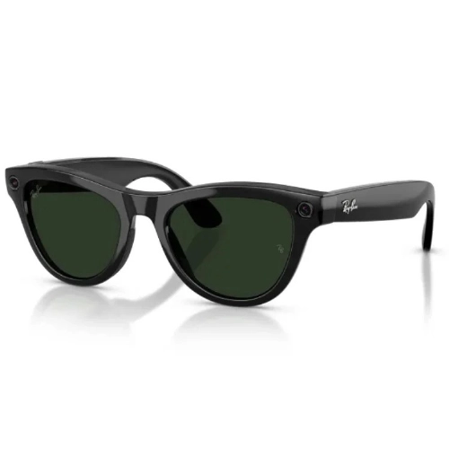 Ray-Ban Gen 2 Skyler Shiny Black Transition Graphite Green, 150 52 Size