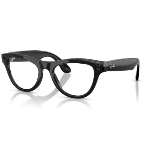 Ray-Ban Gen 2 Skyler Shiny Black Transition Graphite Green, 150 52 Size