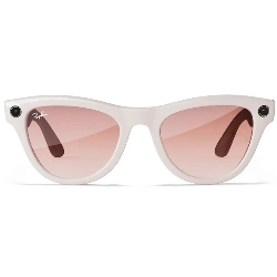 Умные очки Ray-Ban Skyler Shiny Chalky Gray Cinnamon Pink, 150 52 Size