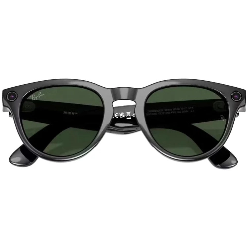 Ray-Ban Gen 2 Headliner Shiny Black Transition Graphite Green, 150 50 Size