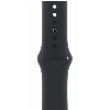 Apple Watch Series 9, 41 мм, корпус из алюминия графитового цвета, спортивный ремешок цвета «полуночный», размер S/M