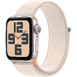 Умные часы Apple Watch Series SE Gen 2 40 мм, Aluminium Case, Starlight, Сияющая Звезда