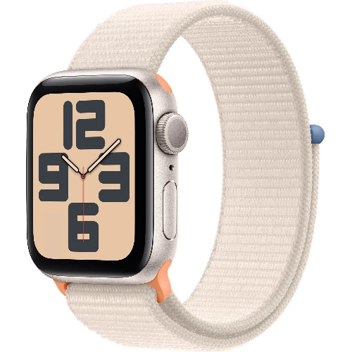 Умные часы Apple Watch Series SE Gen 2 40 мм, Aluminium Case, Starlight, Сияющая Звезда