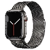 Умные часы Apple Watch Series 7 45 мм, Graphite Stainless Steel Case with Milanese Loop, графит