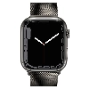 Умные часы Apple Watch Series 7 45 мм, Graphite Stainless Steel Case with Milanese Loop, графит