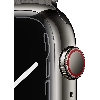 Умные часы Apple Watch Series 7 45 мм, Graphite Stainless Steel Case with Milanese Loop, графит