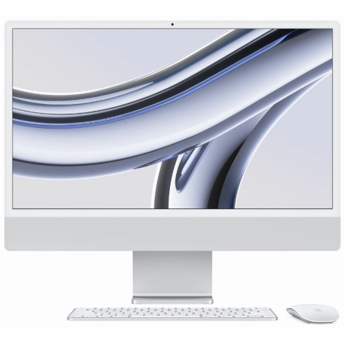 Моноблок iMac 24 M3 (Z19D0023E) 16/512 ГБ, серебристый