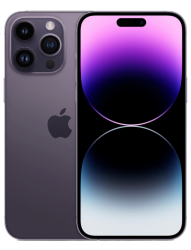 Смартфон Apple iPhone 14 Pro 128 ГБ, Dual: nano SIM + eSIM, глубокий фиолетовый